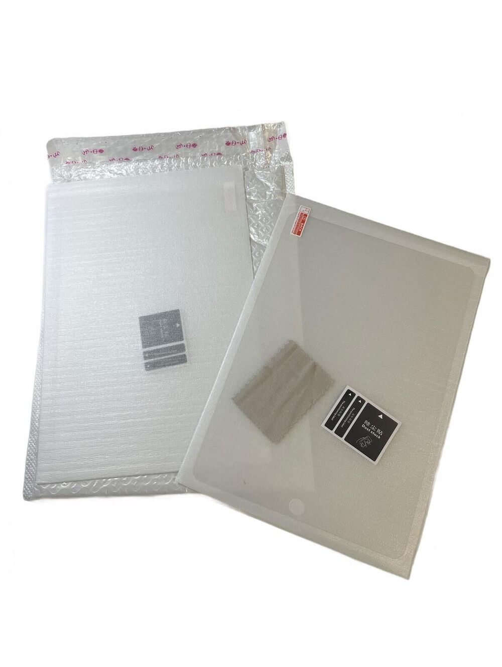 Ipad 9.7" Clear Screen Protector for Tablet set of 2 Covers with install kit NEW